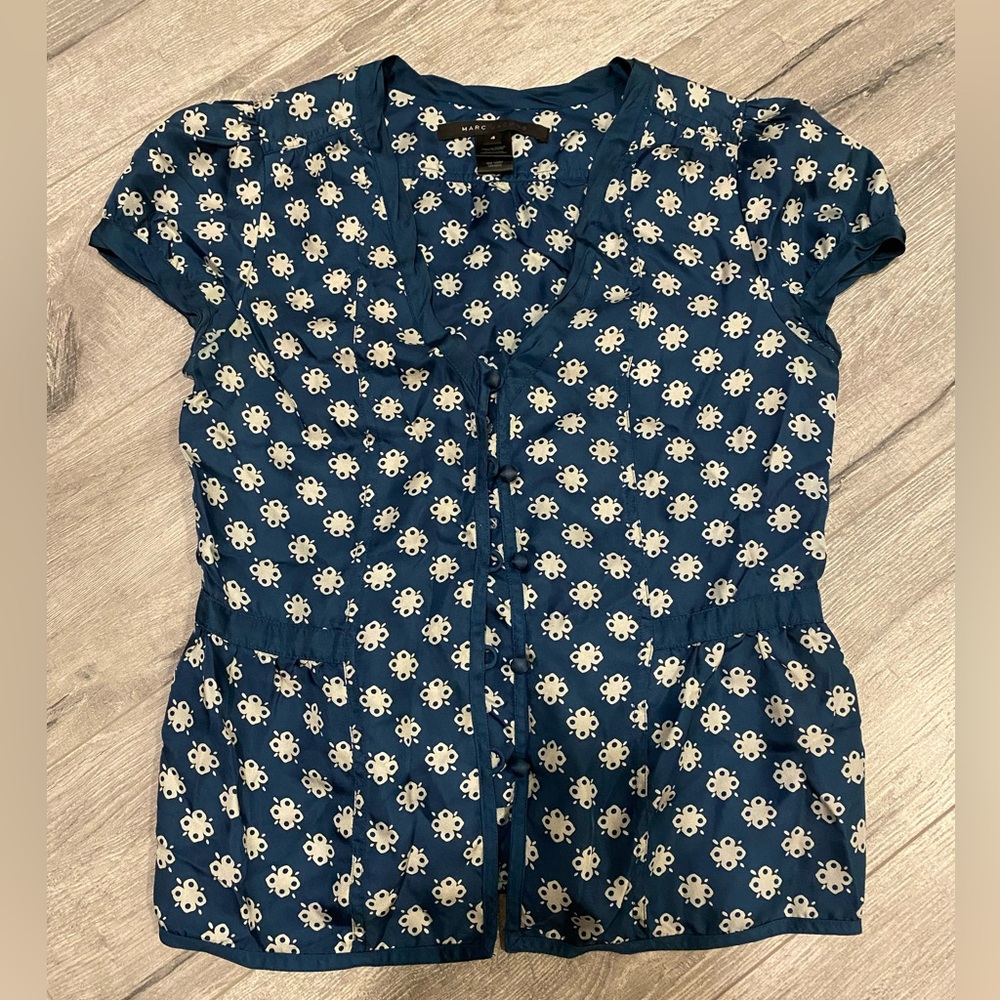 Marc Jacobs Silk Tshirt